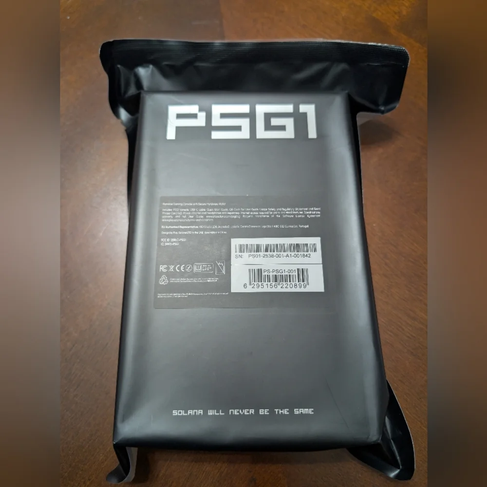 Brand New Sealed Play Solana Gen 1 (PSG1) - Wave 1 Original Purple